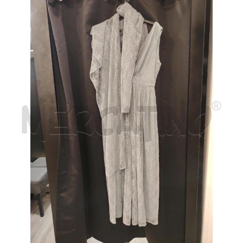 VESTITO D EMME MARELLA CELESTE PIZZO + STOLA | Mercatino dell'Usato Roma eur 1