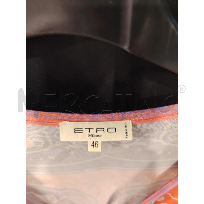 VESTITO D ETRO FANT PAISLEY VIO RS  | Mercatino dell'Usato Roma eur 2