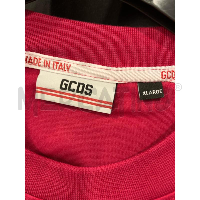 VESTITO D GCDS FUCIA FASCIA RS SCRITTA BIA | Mercatino dell'Usato Roma eur 2