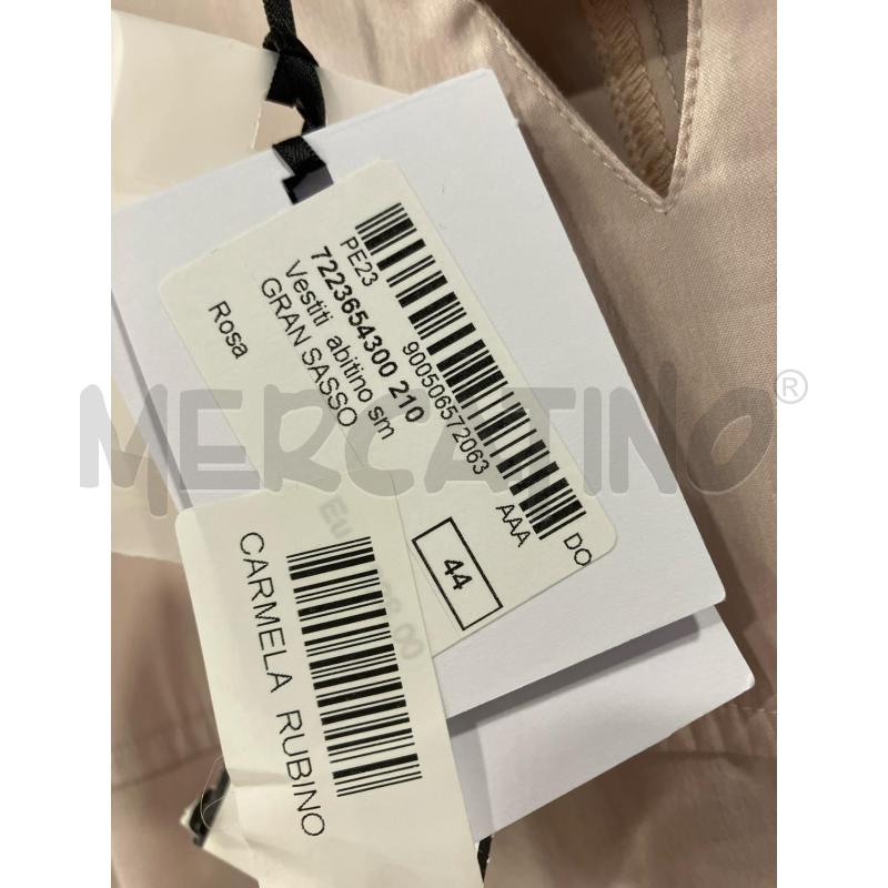 VESTITO D GRANSASSO ROSA ETICHETTA | Mercatino dell'Usato Roma eur 4
