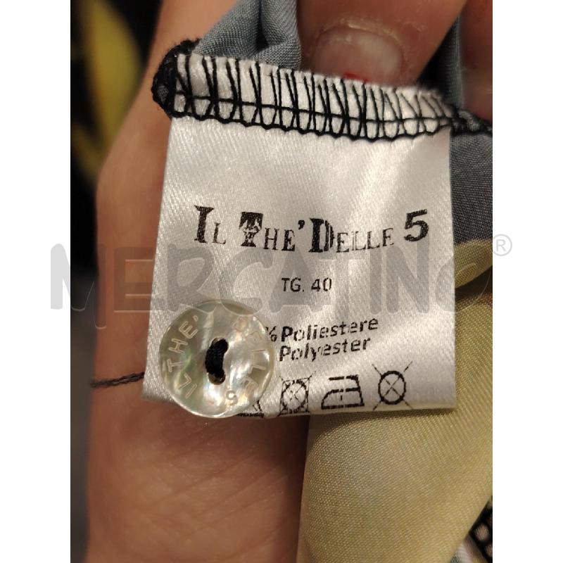 VESTITO D IL THE DELLE 5 LIMONI FANT | Mercatino dell'Usato Roma eur 2