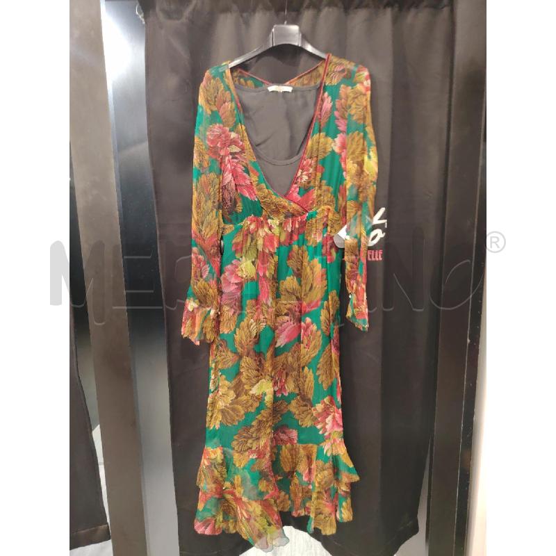 VESTITO D KORALLINE VER FIORI RSS  | Mercatino dell'Usato Roma eur 1