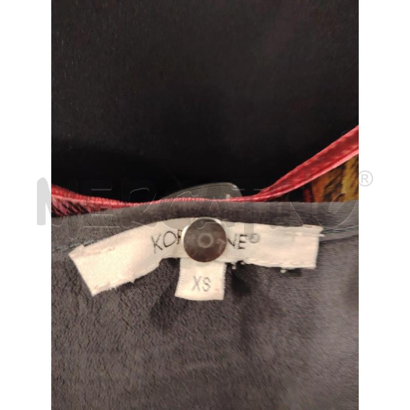 VESTITO D KORALLINE VER FIORI RSS  | Mercatino dell'Usato Roma eur 2