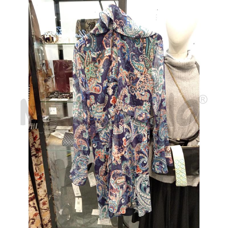 VESTITO D LIU JO BLU PAISLEY ROUGE  | Mercatino dell'Usato Roma eur 3