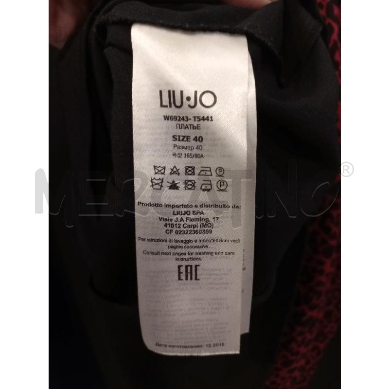 VESTITO D LIU JO RSS MACULATO SCOLLO | Mercatino dell'Usato Roma eur 5