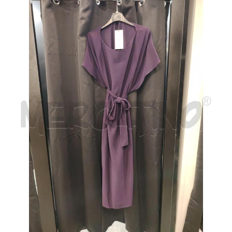 VESTITO D LIVIANA CONTI BIO SCOLLO BARCA MANICHE AMPIE CARTEL | Mercatino dell'Usato Roma eur 1