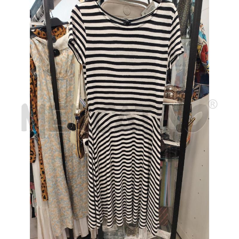 VESTITO D MARELLA RIGHE BIA NE | Mercatino dell'Usato Roma eur 1