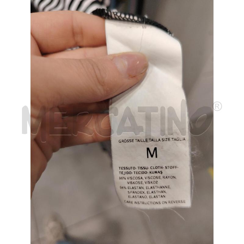 VESTITO D MARELLA RIGHE BIA NE | Mercatino dell'Usato Roma eur 2