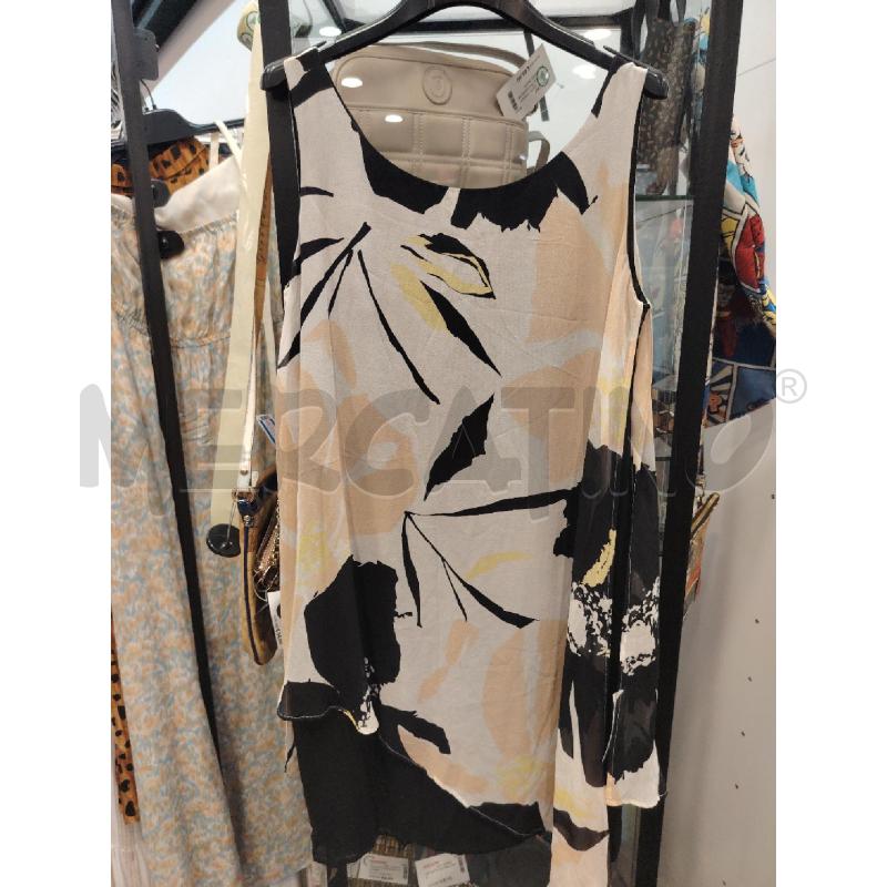 VESTITO D MARELLA SMANICATO VELO BIA NE FIORE RS | Mercatino dell'Usato Roma eur 1