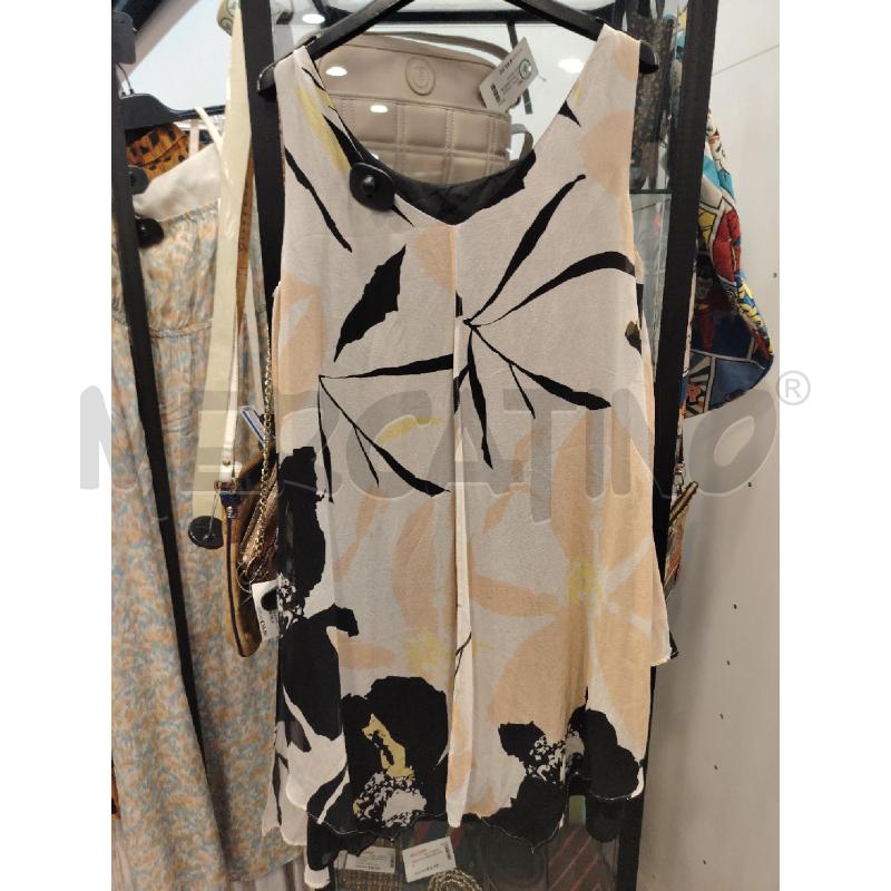 VESTITO D MARELLA SMANICATO VELO BIA NE FIORE RS | Mercatino dell'Usato Roma eur 3