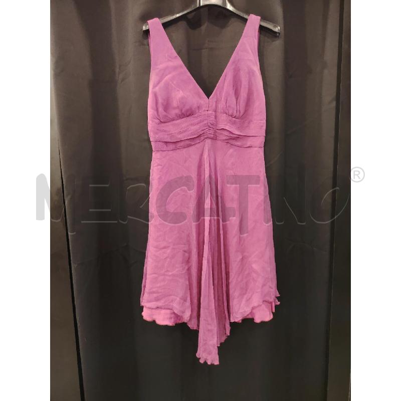 VESTITO D MAXMARA FUCSIA SCOLLO V | Mercatino dell'Usato Roma eur 1