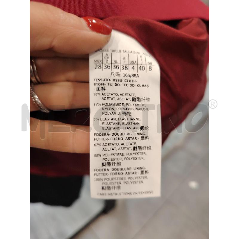 VESTITO D MAX&CO FUCSIA SPALLINE UCIDO  | Mercatino dell'Usato Roma eur 2
