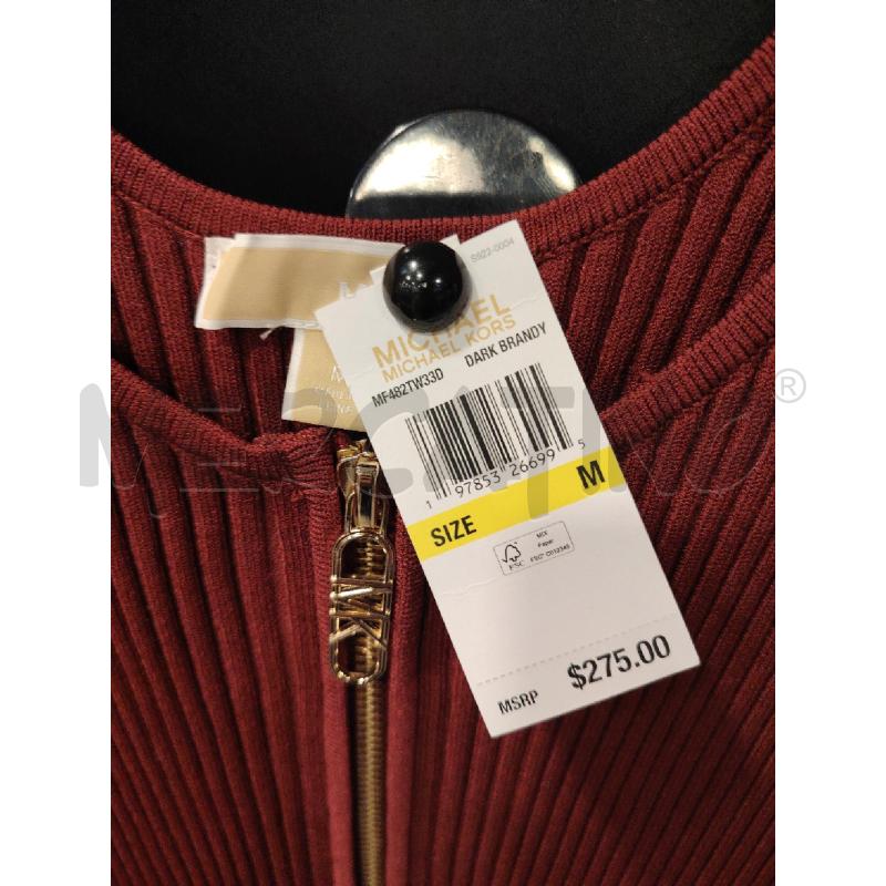 VESTITO D MICHAEL KORS RSS COSTE ZIP LONGUETTE | Mercatino dell'Usato Roma eur 2