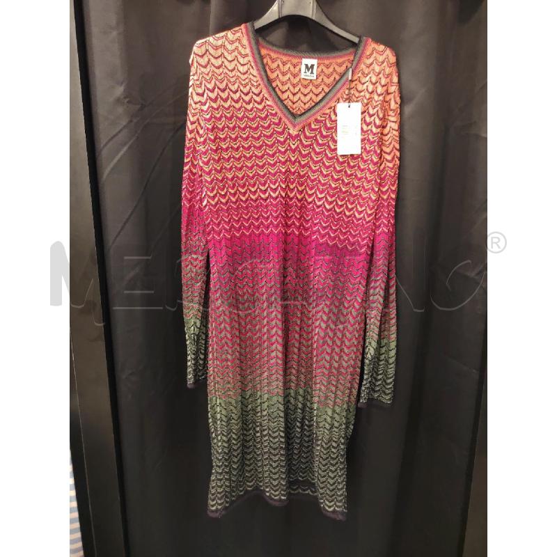 VESTITO D MISSONI FANT ZIG ZAG RS GRI  | Mercatino dell'Usato Roma eur 1
