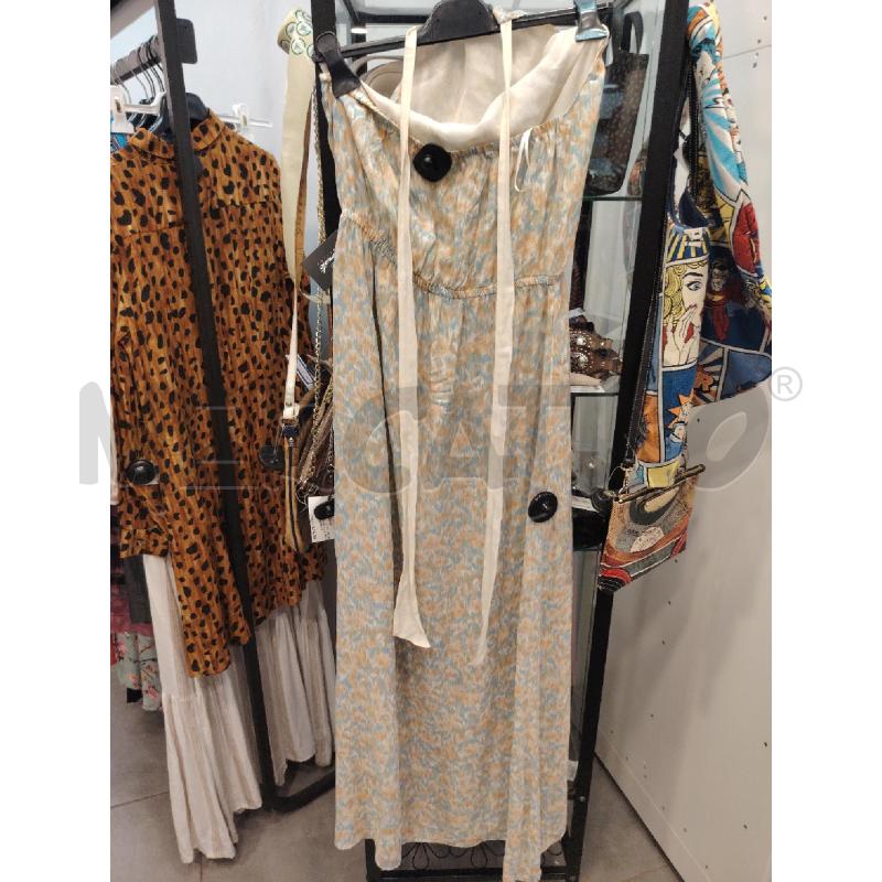 VESTITO D M GRIFONI AZZ SFUM RS SETA | Mercatino dell'Usato Roma eur 2