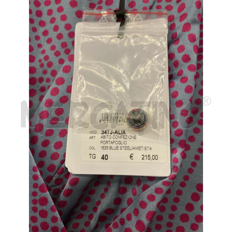 VESTITO D NENETTE BL POIS FUCSIA CARTEL | Mercatino dell'Usato Roma eur 3