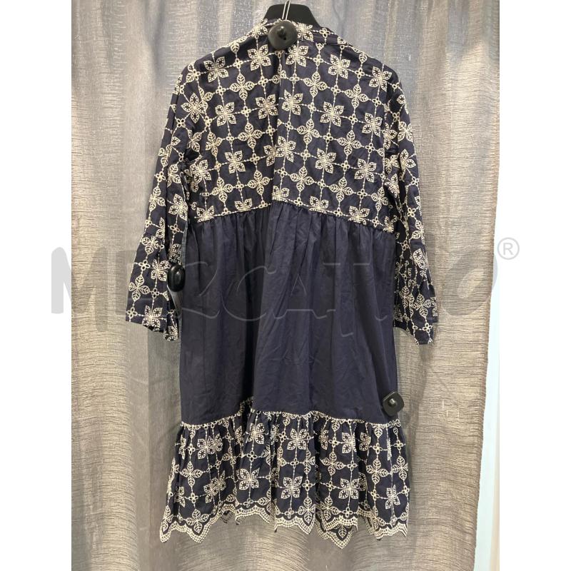VESTITO D PANAJI BLU FIORI BIA ETICHETTA | Mercatino dell'Usato Roma eur 3