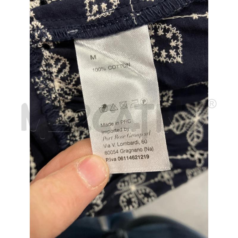 VESTITO D PANAJI BLU FIORI BIA ETICHETTA | Mercatino dell'Usato Roma eur 4