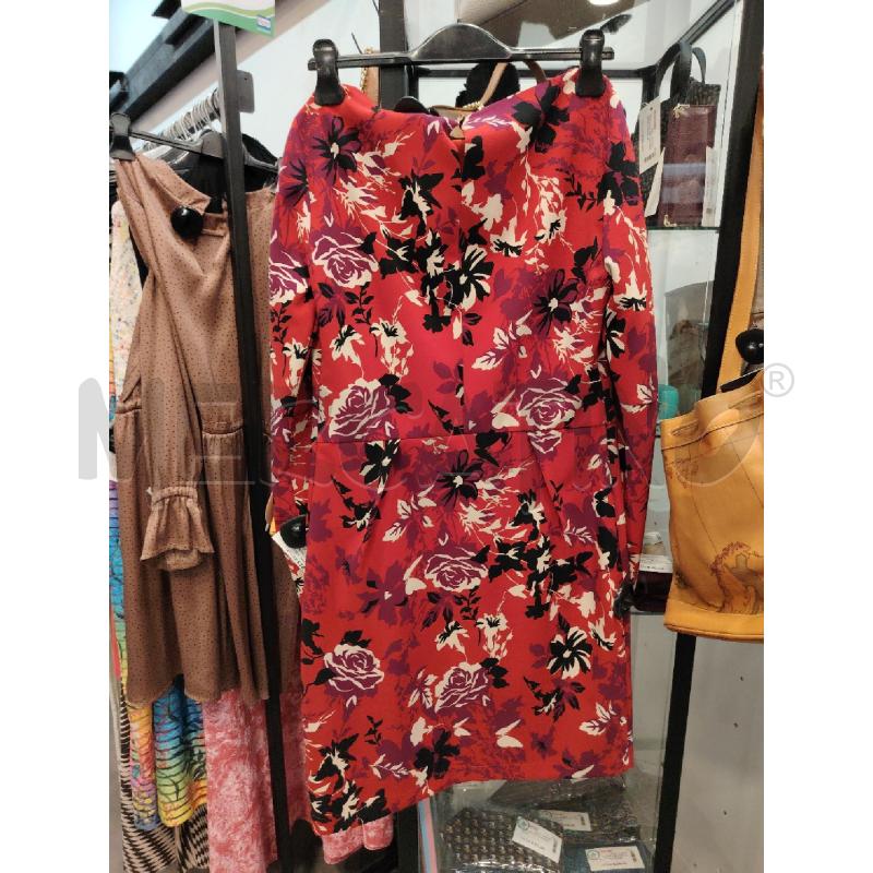 VESTITO D PATRIZIA PEPE ROSSO FIORI | Mercatino dell'Usato Roma eur 3