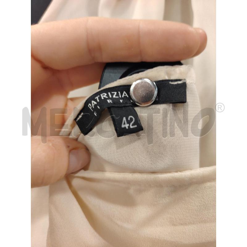 VESTITO D PATRIZIA PEPE RS CHIA SETA CHIUS COLLO | Mercatino dell'Usato Roma eur 3