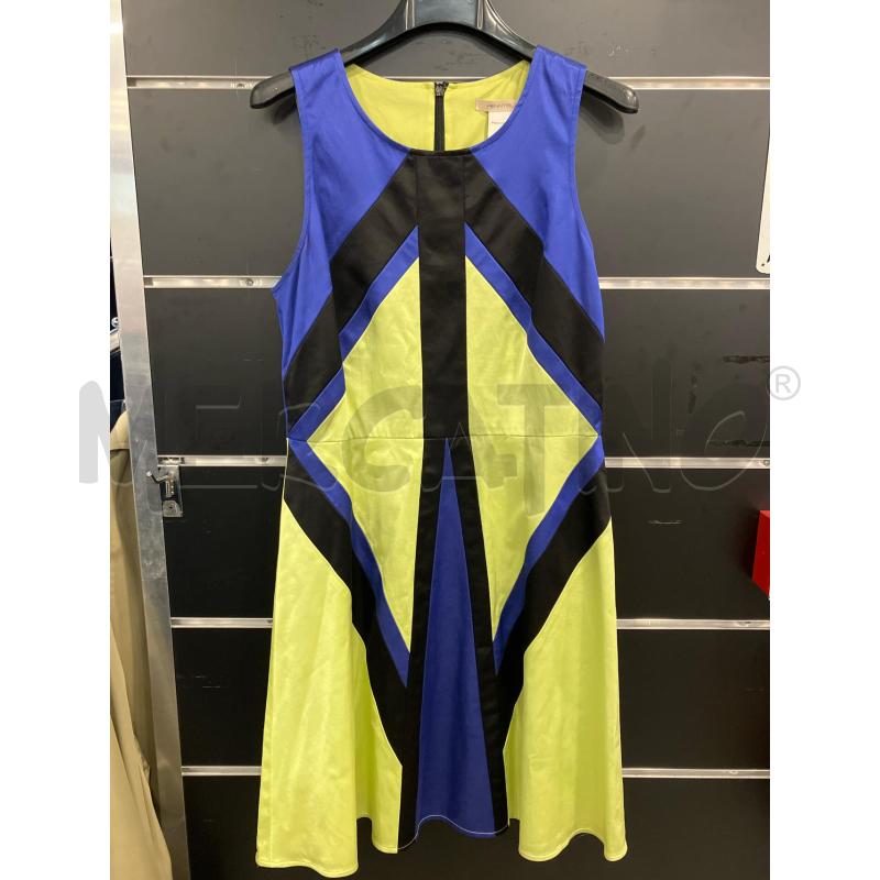 VESTITO D PENNYBLACK VE ACIDO BLU NE SMANICATO  | Mercatino dell'Usato Roma eur 1