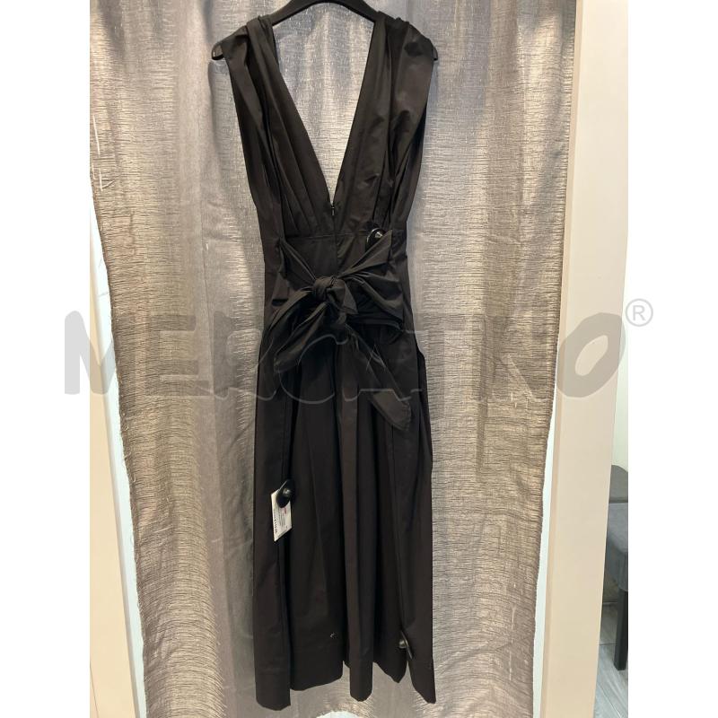 VESTITO D PHILOSOPHY NERO SCOLLO LUNGO | Mercatino dell'Usato Roma eur 2