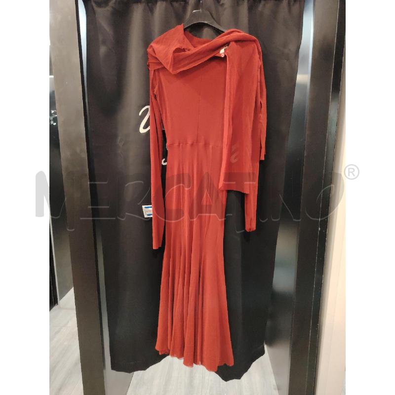 VESTITO D PHILOSOPHY ROSSO LUNGO | Mercatino dell'Usato Roma eur 3