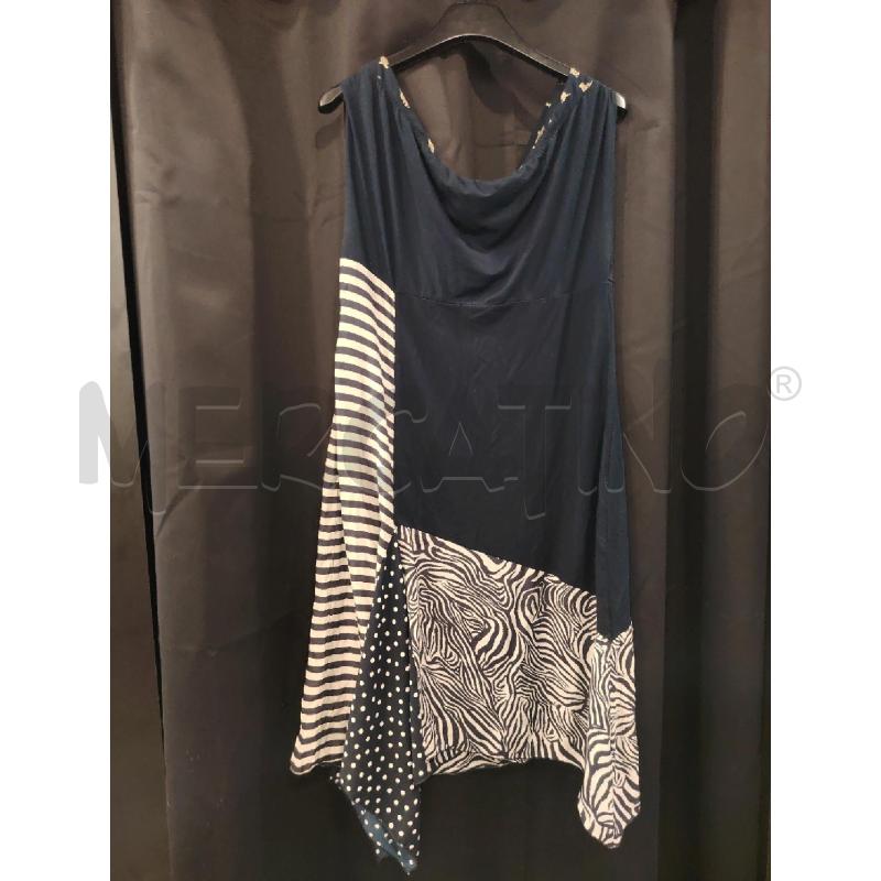 VESTITO D PIANURASTUDIO BLU RIGHE BIA AIMALI DOR | Mercatino dell'Usato Roma eur 3