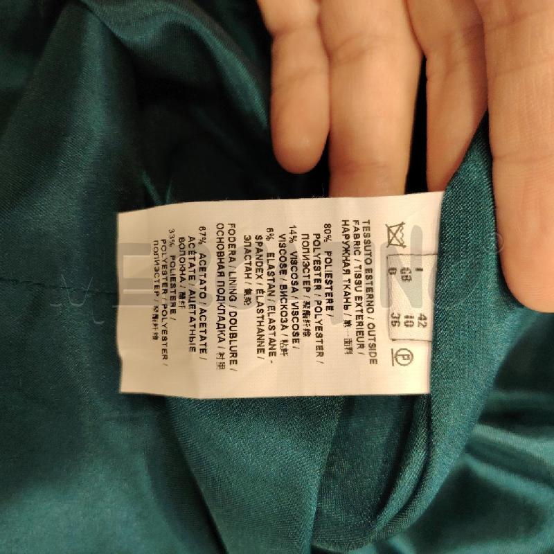 VESTITO D PINKO PETROLIO CARTELL | Mercatino dell'Usato Roma eur 3