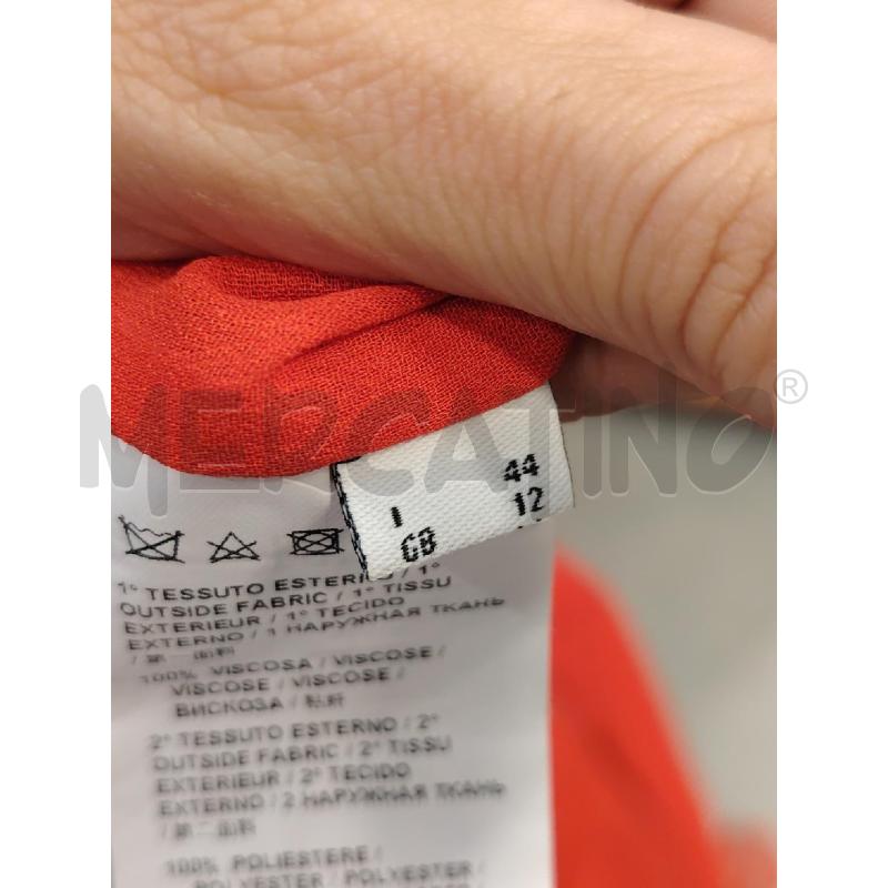 VESTITO D PINKO RSS FIORI COLOR BALZE SETA | Mercatino dell'Usato Roma eur 3