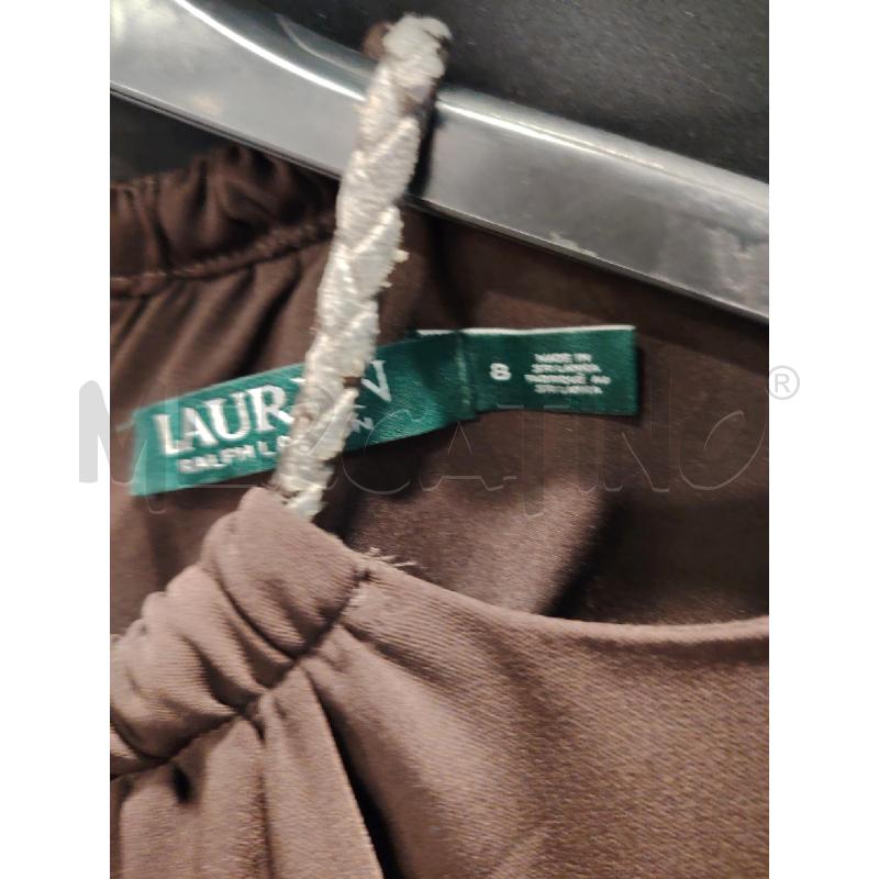 VESTITO D RALPH LAUREN MARR SMANICATO LACCIO COLLO CORDA  | Mercatino dell'Usato Roma eur 2
