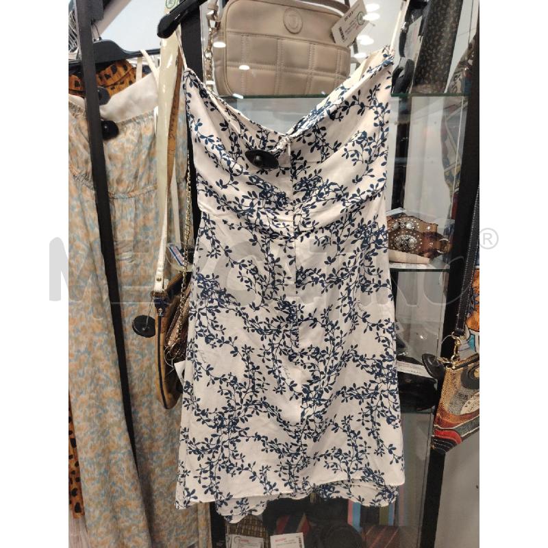VESTITO D RELISH BIA SETA FANT RAMI BLU  | Mercatino dell'Usato Roma eur 3