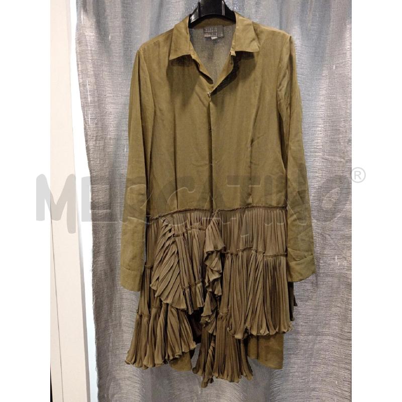 VESTITO D ROBERTA FURLANETTO VER COTONE SETA BALZE | Mercatino dell'Usato Roma eur 1