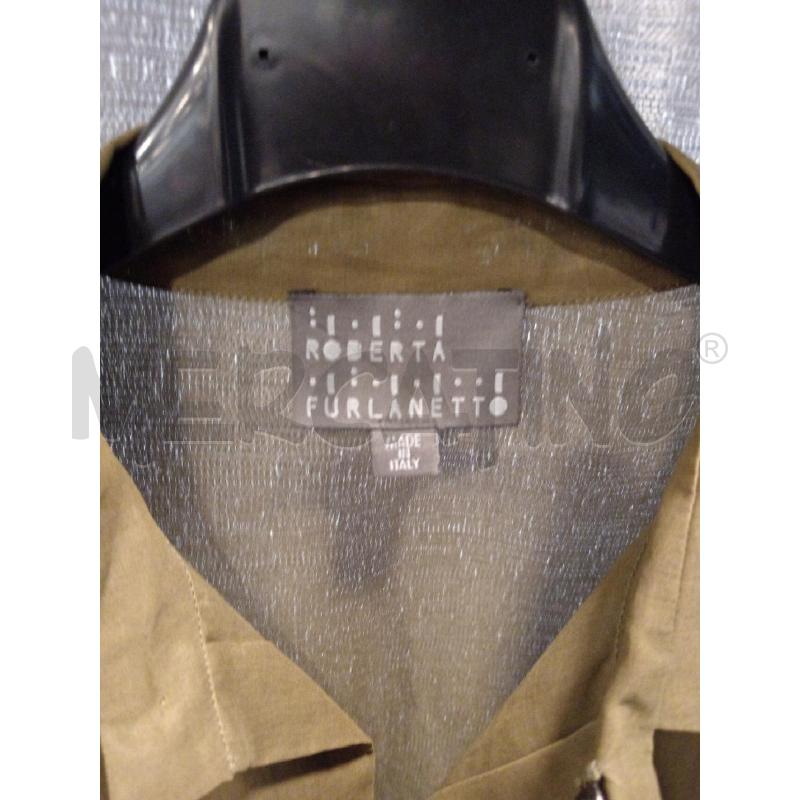 VESTITO D ROBERTA FURLANETTO VER COTONE SETA BALZE | Mercatino dell'Usato Roma eur 3