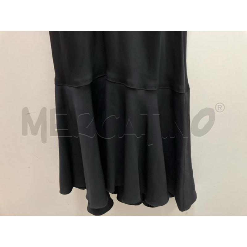 VESTITO D ROMEO GIGLI NERO LUNGO | Mercatino dell'Usato Roma eur 2