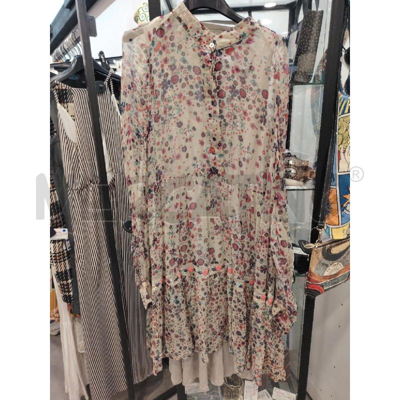 VESTITO D SCEE BY TWINSET BEI FIORI + SOTTOVESTE | Mercatino dell'Usato Roma eur 1