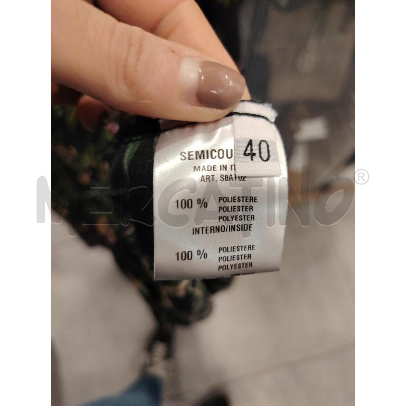 VESTITO D SEMICOUTURE NE FIORI GIA FOGLIE | Mercatino dell'Usato Roma eur 3