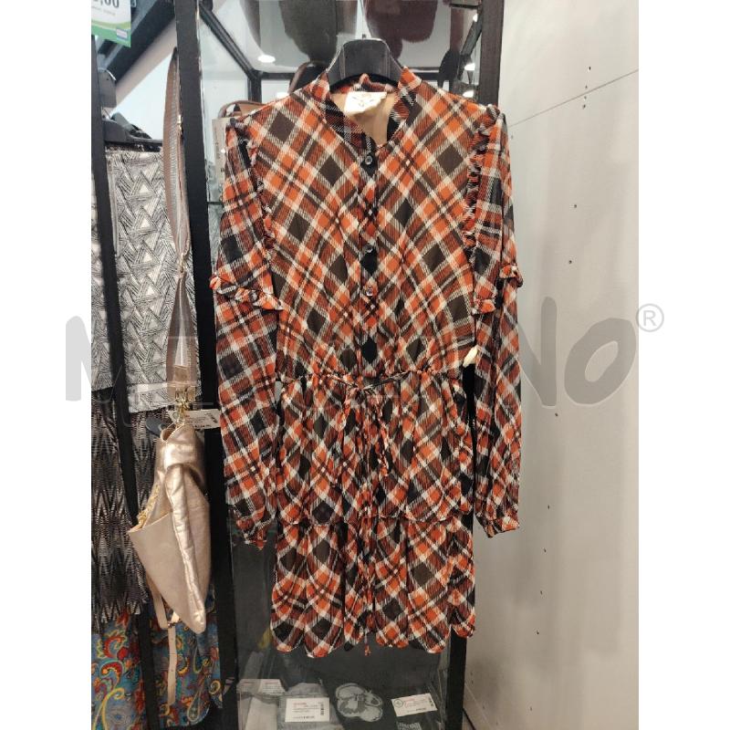 VESTITO D SEMICOUTURE TRASP SCACCHI RSS NE | Mercatino dell'Usato Roma eur 1