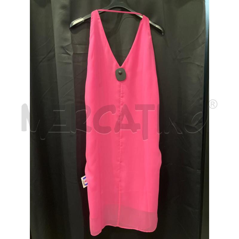 VESTITO D SPACE FUCSIA SPALLINA | Mercatino dell'Usato Roma eur 3