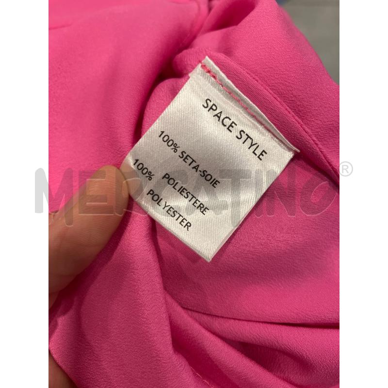 VESTITO D SPACE FUCSIA SPALLINA | Mercatino dell'Usato Roma eur 4