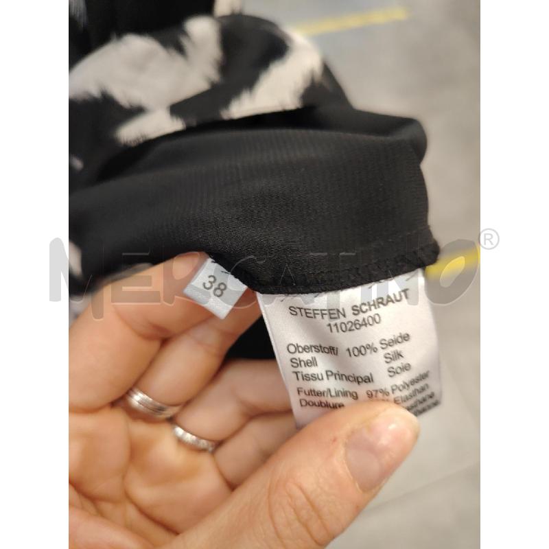 VESTITO D STEFFEN SCHRAUT NERO BIA | Mercatino dell'Usato Roma eur 2