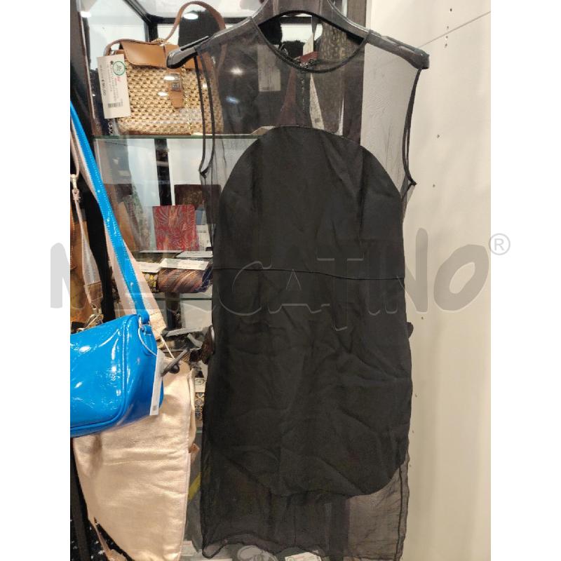 VESTITO D STELLA MCCARTNEY NERO TRASP | Mercatino dell'Usato Roma eur 1