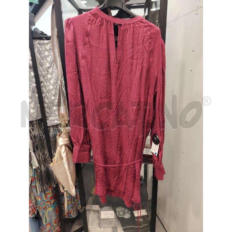 VESTITO D TWINSET FUCSDIA MACCHIE RILIEVO CINT | Mercatino dell'Usato Roma eur 1