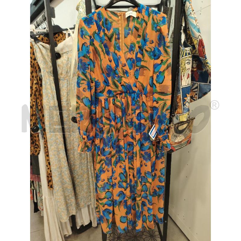 VESTITO D VICOLO ARA FIORI BLU | Mercatino dell'Usato Roma eur 1
