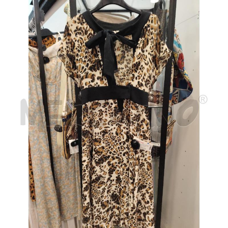 VESTITO D VON FURSTENBERG BEIGE RICAMI MARR | Mercatino dell'Usato Roma eur 1