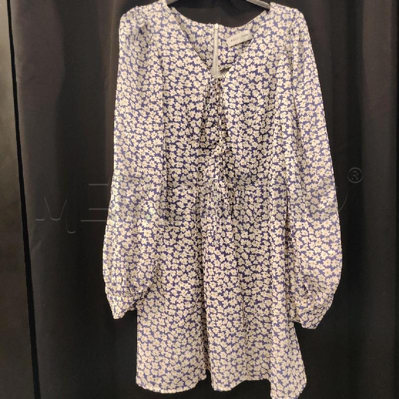 VESTITO D WEILI ZHENG VIO FIORI BIA | Mercatino dell'Usato Roma eur 1
