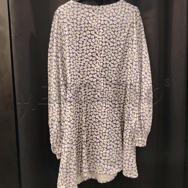 VESTITO D WEILI ZHENG VIO FIORI BIA | Mercatino dell'Usato Roma eur 3