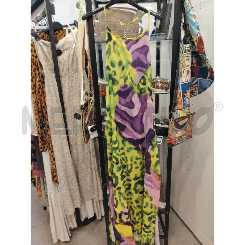 VESTITO D ZOE MACUL LIME VIO | Mercatino dell'Usato Roma eur 1