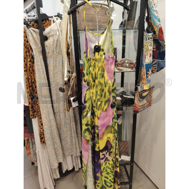 VESTITO D ZOE MACUL LIME VIO | Mercatino dell'Usato Roma eur 2