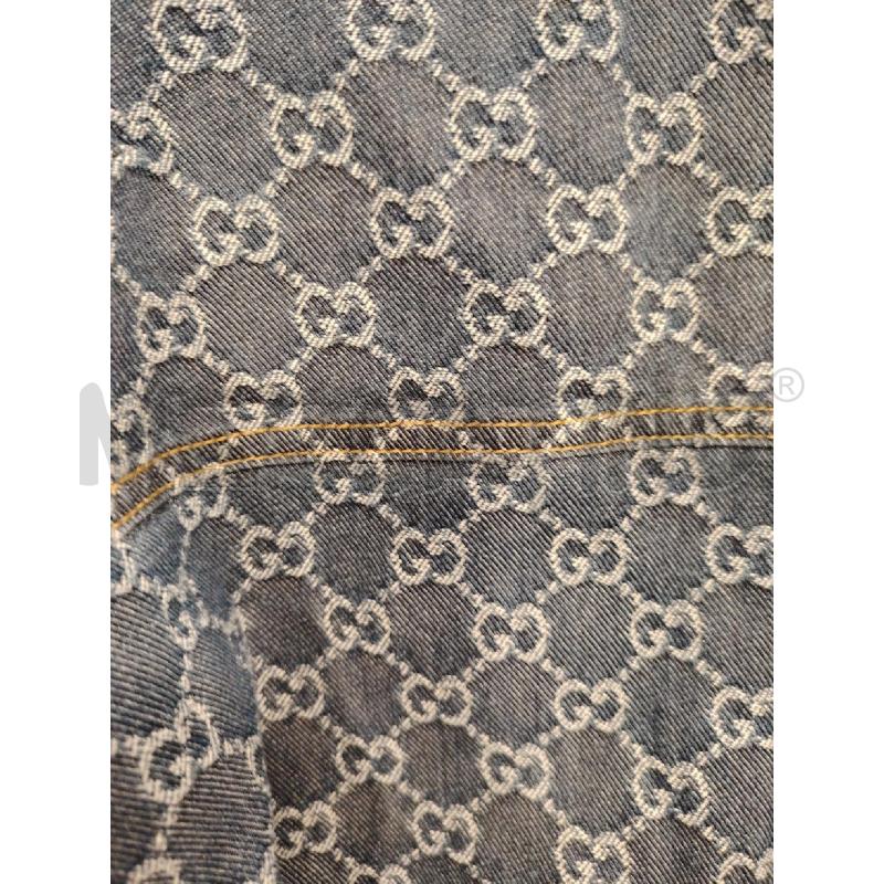 VESTITO GUCCI GG DENIM MONOGRAM ETICHETTA | Mercatino dell'Usato Roma eur 4